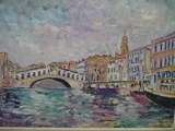 Le Pont du Rialto  61 x 50 - VENISE
