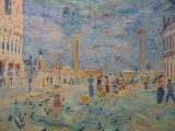 Place Saint Marc 100 x73 - VENISE