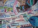 Le Pont Rose 81 X 60 - VENISE