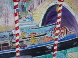 La Gondole 65 x 54 - VENISE