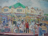 Le Manège 61 x 50 - PARIS