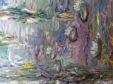 Nymphéas en  Violet 73 x 60 - GIVERNY