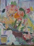 Au Marché 92 x 73 - LA MARTINIQUE