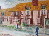 La chaumière 2     61 x46 - LA CAMPAGNE