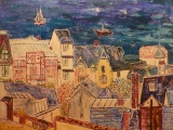 Maisons à Trouville 73 x 60 - MAISONS