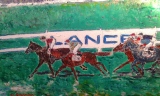 Les courses 46×33 - CHEVAUX